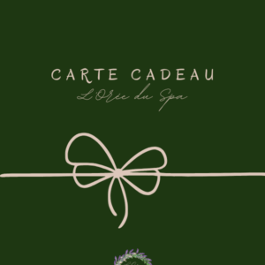 Logo L'Orée du Spa 85 Vendée spa head spa bien être headspa carte cadeau bon cadeau offrir