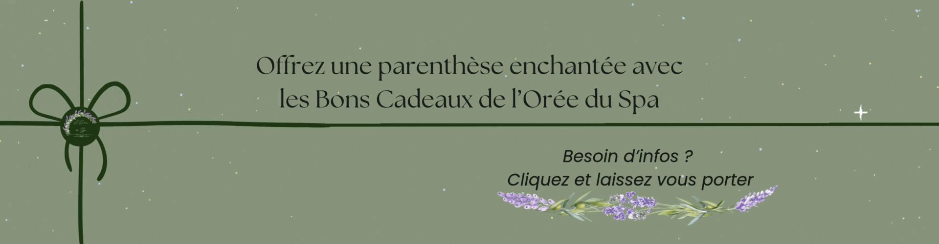 Logo L'Orée du Spa 85 Vendée spa head spa bien être headspa carte cadeau bon cadeau offrir